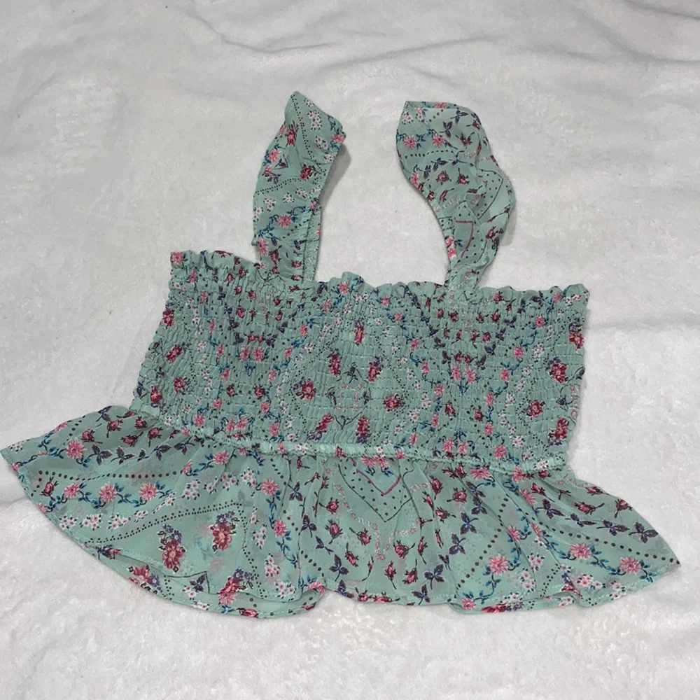 Fairy core floral crop top🧚‍♀️ - Picture 6 of 6